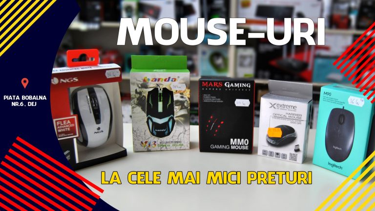 Read more about the article LA PC MANIA GASESTI SUPER OFERTE LA MOUSE-URI DE ORICE TIP!